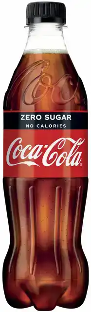 FRISDRANK COCA COLA ZERO PETFLES 0.50L