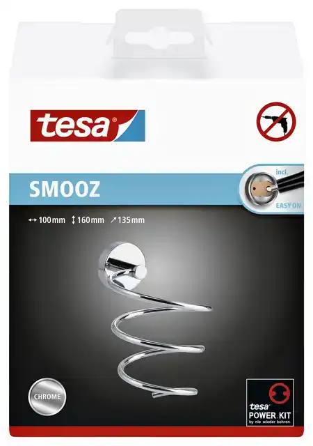 HAARDROGERHOUDER TESA SMOOZ VERCHR