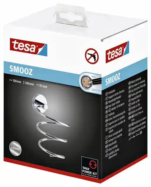 HAARDROGERHOUDER TESA SMOOZ VERCHR