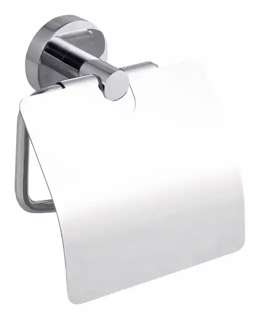 TOILETROLHOUDER MET DEKSEL TESA SMOOZ