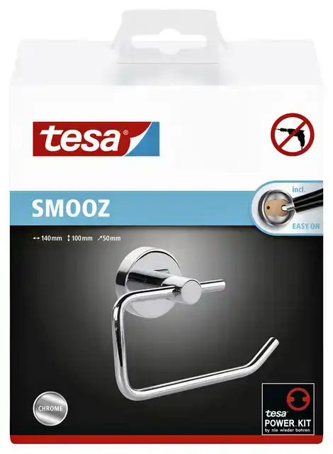 TOILETROLHOUDER TESA VERCHR METAAL