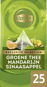 THEE LIPTON EXCLUSIVE GROENE THEE