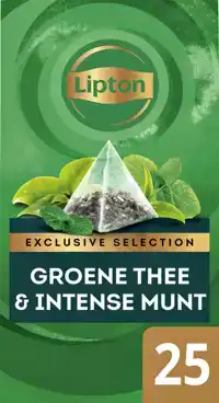 THEE LIPTON EXCLUSIVE GROENE THEE MUNT