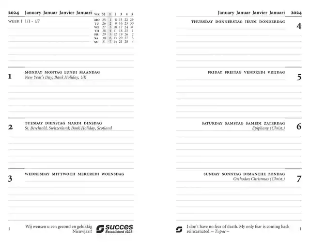CALENDARIUM 2027 SUCCES JUNIOR