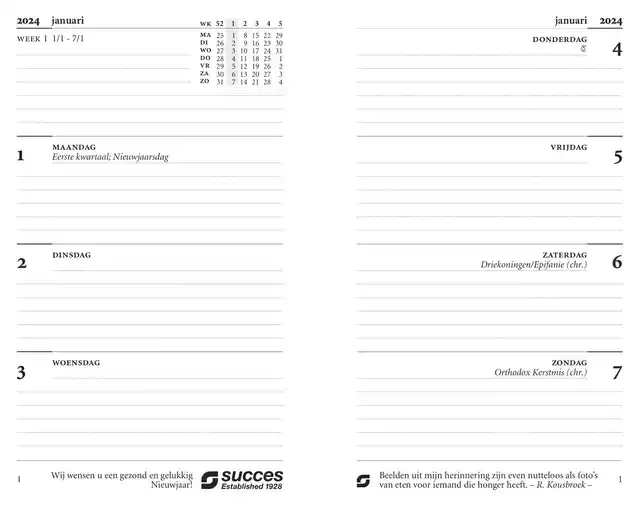 AGENDAVULLING 2027 SUCCES SENIOR