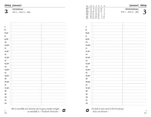 AGENDAVULLING 2027 SUCCES MINI
