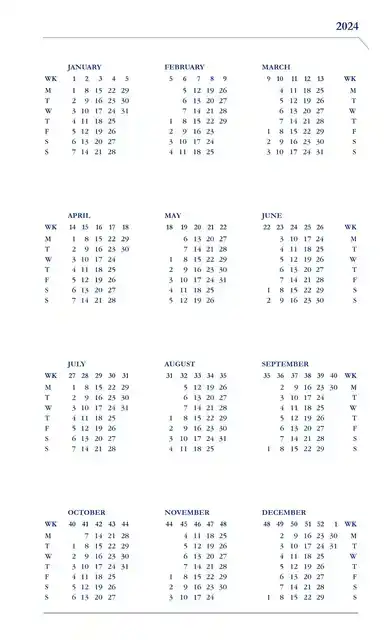 AGENDA 2026 RYAM MEMOPLAN 7 NAPPA 7D/2P