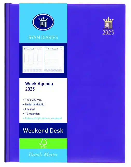 AGENDA 2024 RYAM WEEKEND DESK LAZIO