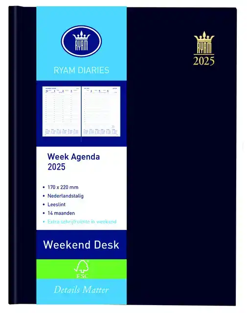 AGENDA 2026 RYAM WEEKEND DESK LAZIO