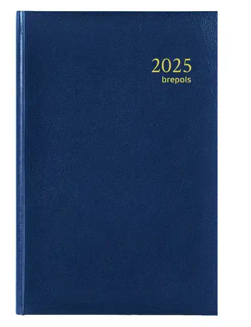 Brepols Agenda Saturnus luxe lima blauw