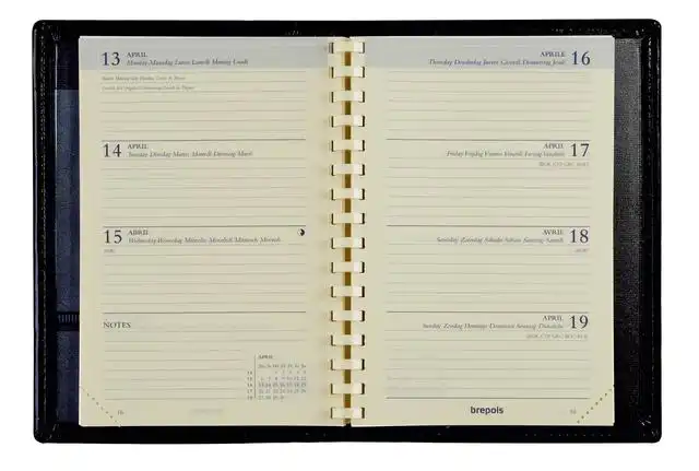 AGENDAVULLING 2025 BREPOLS DELTA 7D/2P