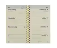 AGENDAVULLING 2025 BREPOLS OPT POCKET