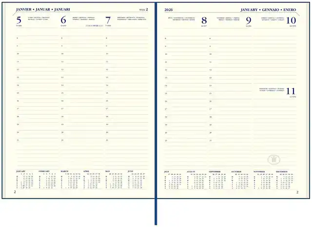 AGENDA 2026 RYAM EXECUTIVE MUNDIOR 7D/2