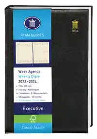 RYAM EXECUTIVE CREME ZWART 18 MAANDEN