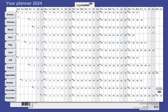 PROJECTPLANNER 2026 LM 90X60CM HOR