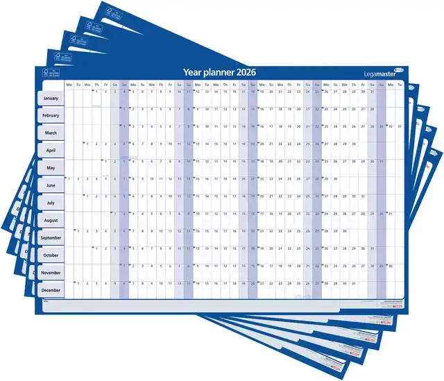 PROJECTPLANNER 2027 LM 90X60CM HOR