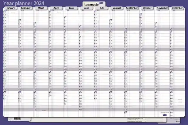 JAARPLANNER 2026 LM 1 PERSOON 90X60CM