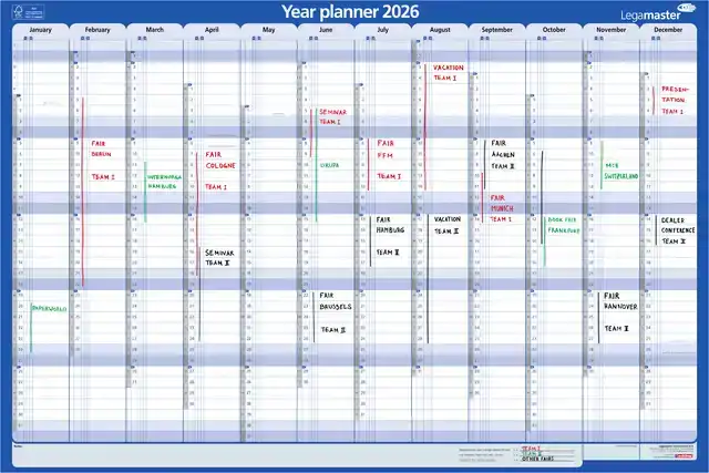 JAARPLANNER 2027 LM 1 PERSOON 90X60CM
