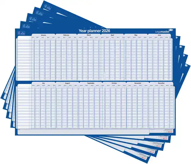 PROJECTPLANNER 2027 LM 90X60CM HOR