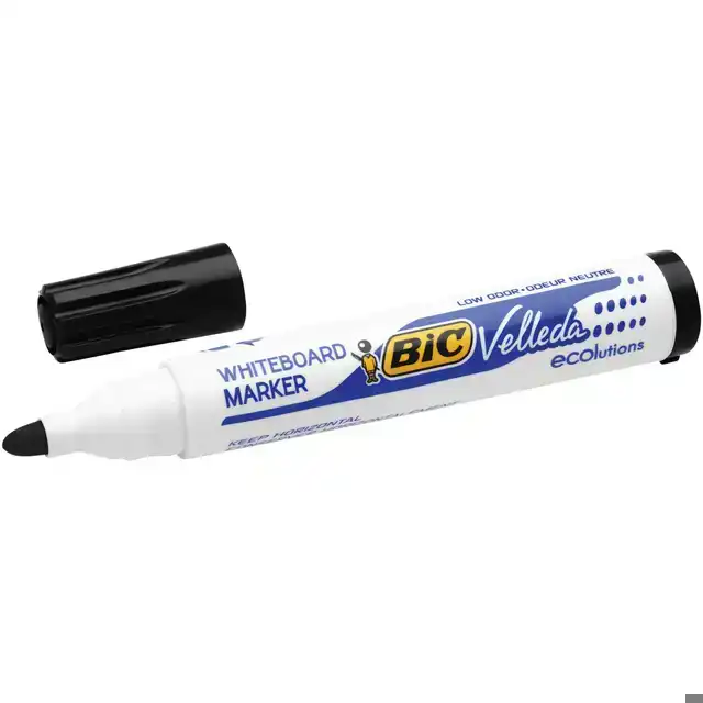 WHITEBOARDMARKER BIC 1701 ROND L ZWART