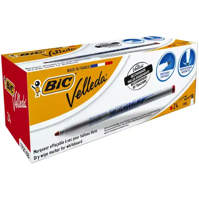 WHITEBOARDMARKER BIC 1721 ROND F ROOD