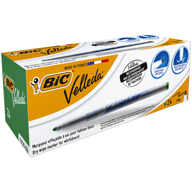 WHITEBOARDMARKER BIC 1721 ROND F GROEN
