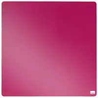 WHITEBOARD NOBO TEGEL 36X36CM ROZE