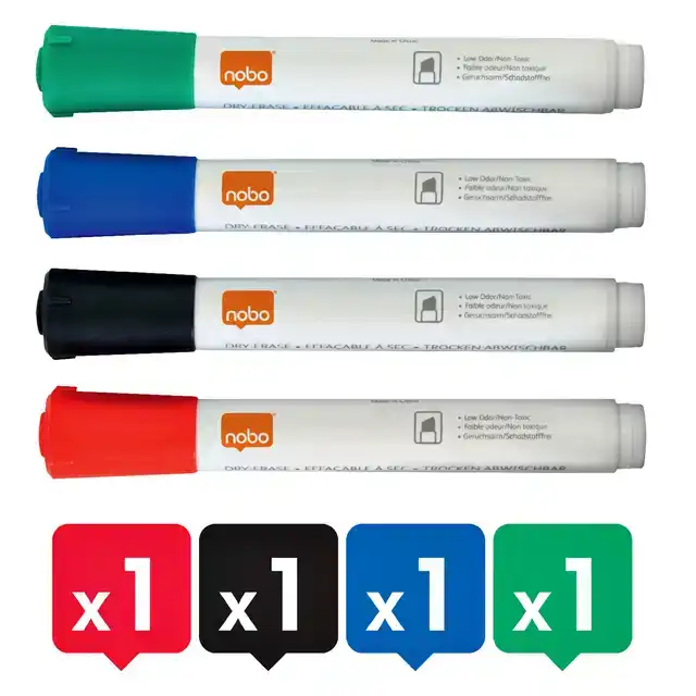 WHITEBOARD NOBO ACCESSOIRE STARTERKIT