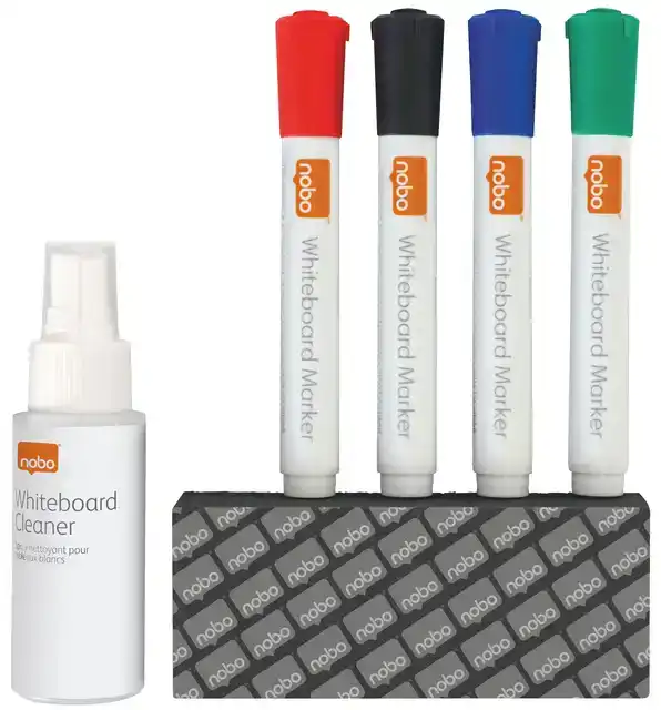 WHITEBOARD NOBO ACCESSOIRE STARTERKIT