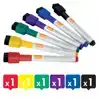 WHITEBOARDMARKER NOBO MINI ASSORTI 6