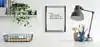 WHITEBOARD NOBO 28X21.5CM GEWELFD