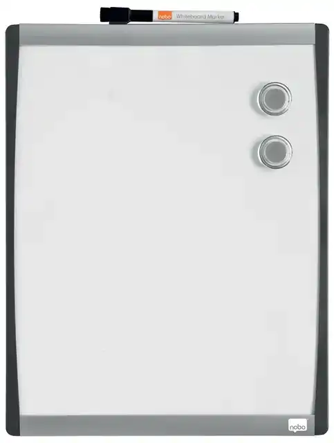 WHITEBOARD NOBO 35.5X28CM GEWELFD