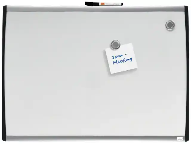 WHITEBOARD NOBO 58.5X43CM GEWELFD