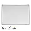 WHITEBOARD NOBO 58.5X43CM GEWELFD