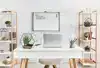 WHITEBOARD NOBO 58.5X43CM GEWELFD