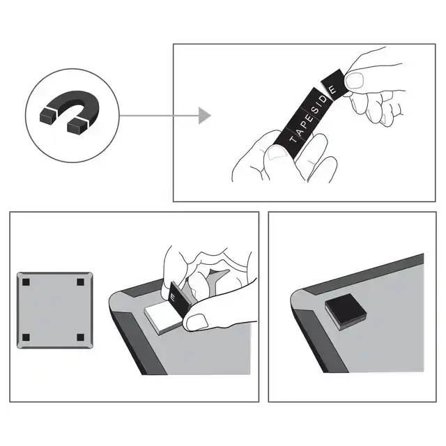 WHITEBOARD NOBO 21.6X28CM MAGNETISCH