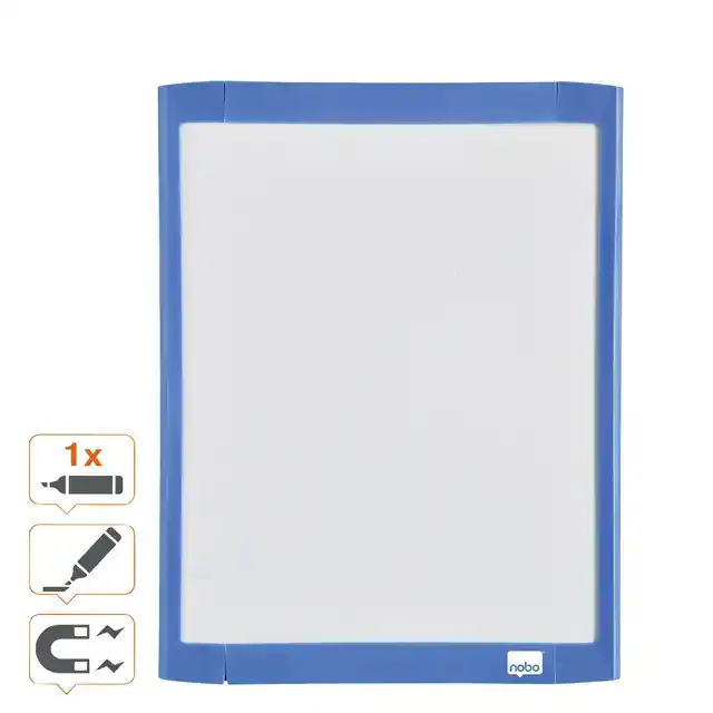 WHITEBOARD NOBO 21.6X28CM MAGNETISCH