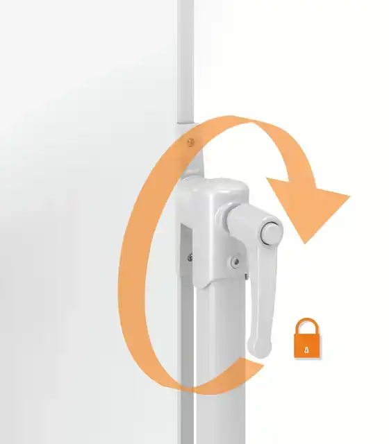 WHITEBOARD NOBO KANTELBORD MOBIELE
