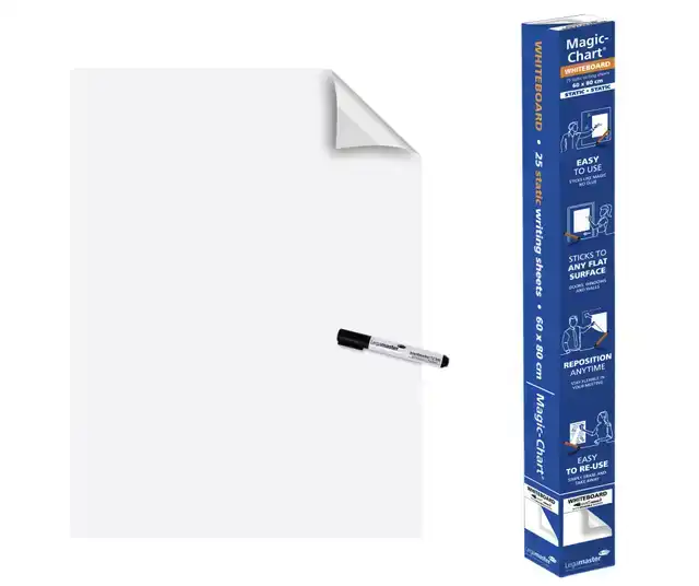 MAGIC CHART LEGAMASTER WHITEBOARD
