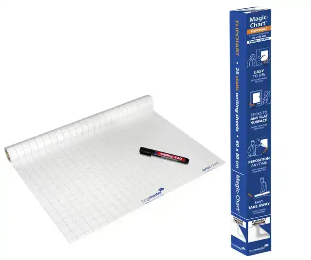 MAGIC CHART LEGAMASTER FLIP 600X800MM