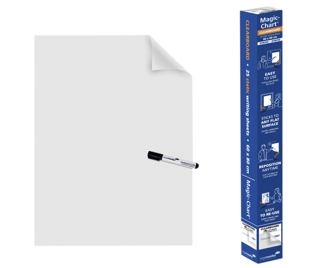 MAGIC CHART LEGAMASTER WHITEBOARD