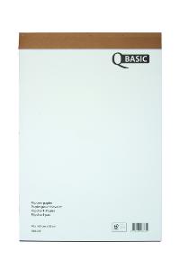 FLIPOVERPAPIER QBASIC 65X95CM BLANCO