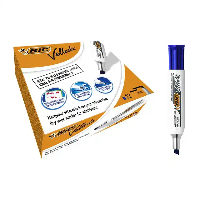 WHITEBOARDMARKER BIC 1781 SCHUIN L