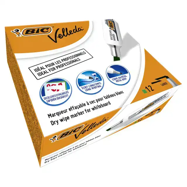 WHITEBOARDMARKER BIC 1781 SCHUIN L