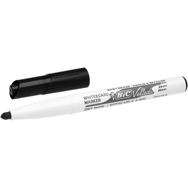 WHITEBOARDMARKER BIC 1741 ROND M ZWART