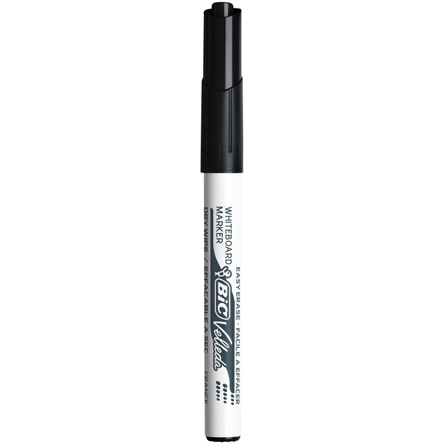 WHITEBOARDMARKER BIC 1741 ROND M ZWART