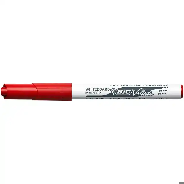 WHITEBOARDMARKER BIC 1741 ROND M ROOD