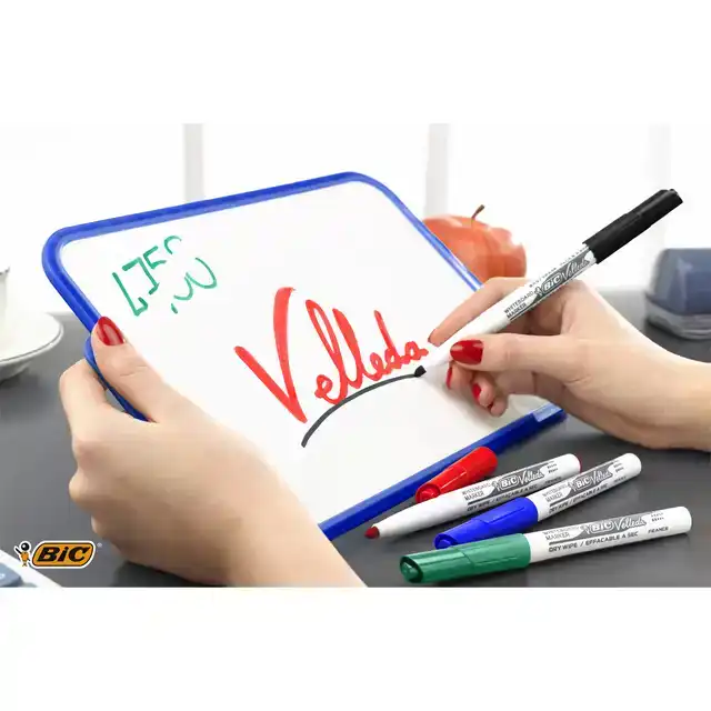 WHITEBOARDMARKER BIC 1741 ROND M ROOD