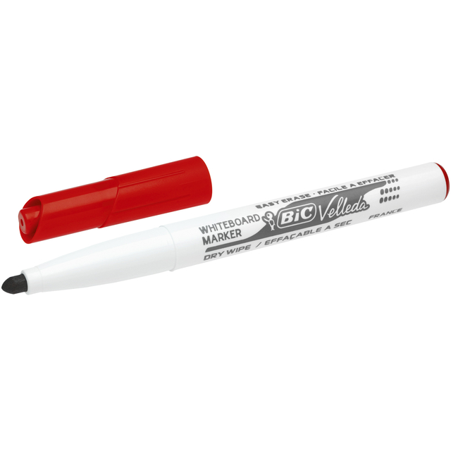 WHITEBOARDMARKER BIC 1741 ROND M ROOD