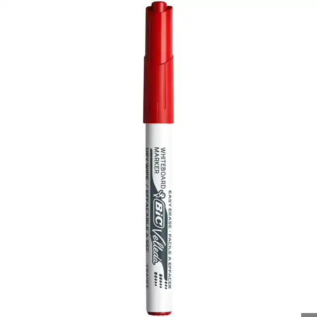 WHITEBOARDMARKER BIC 1741 ROND M ROOD